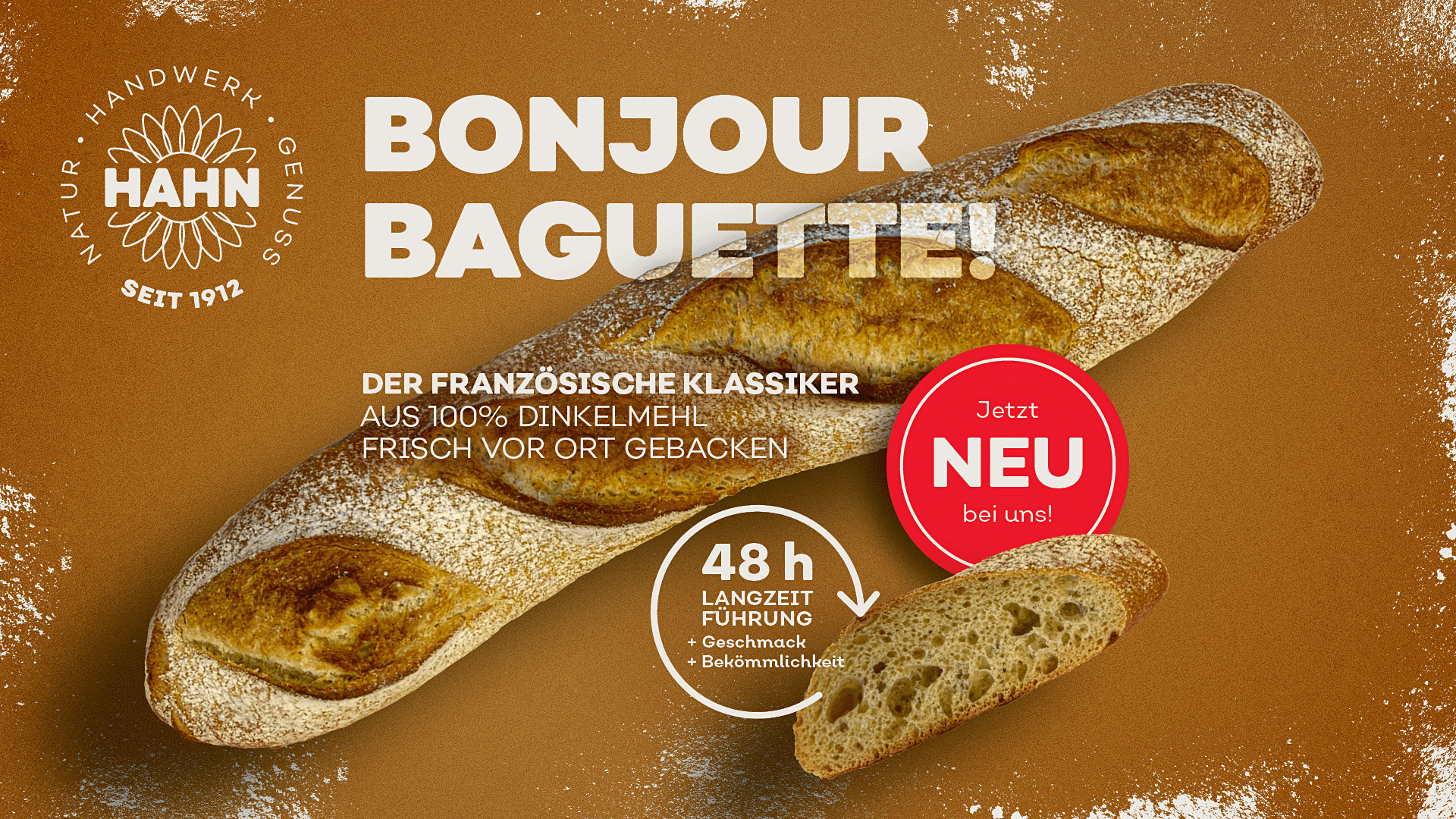 Bonjour Baguette! Dinkel-Baguette
